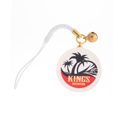 【新商品】ガラス根付キーホルダー [PALMロゴ]